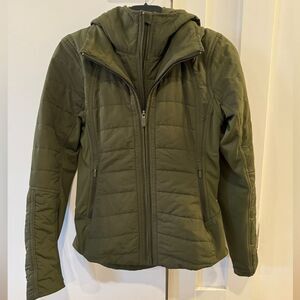 lululemon double lined hooded jacket